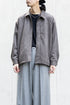 【CURLY&Co.】"KNIT SUEDE ZIP-UP BLOUSON"